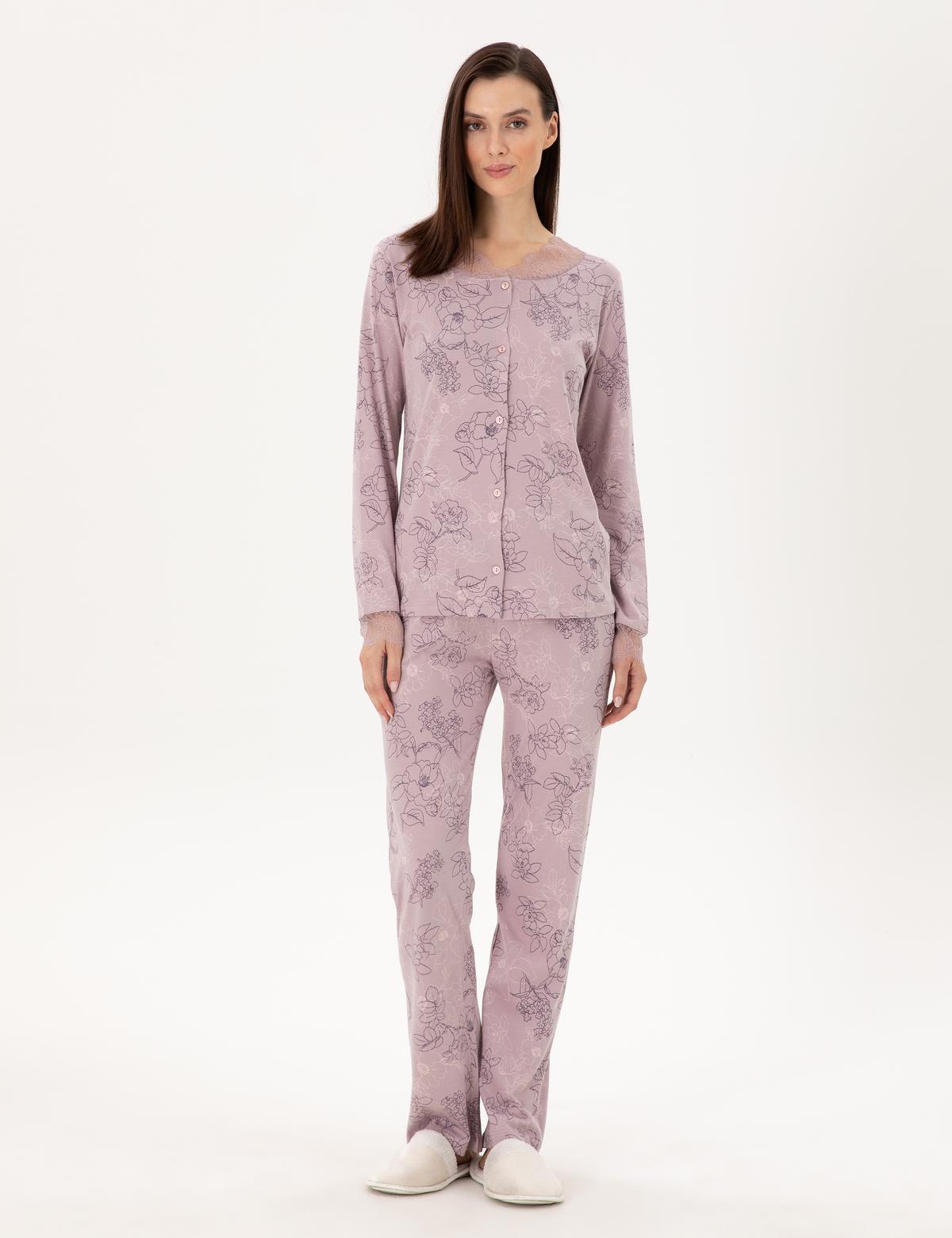 Gül Kurusu Pijama Takımı