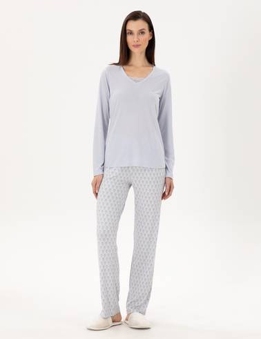 Mavi Pijama Takımı