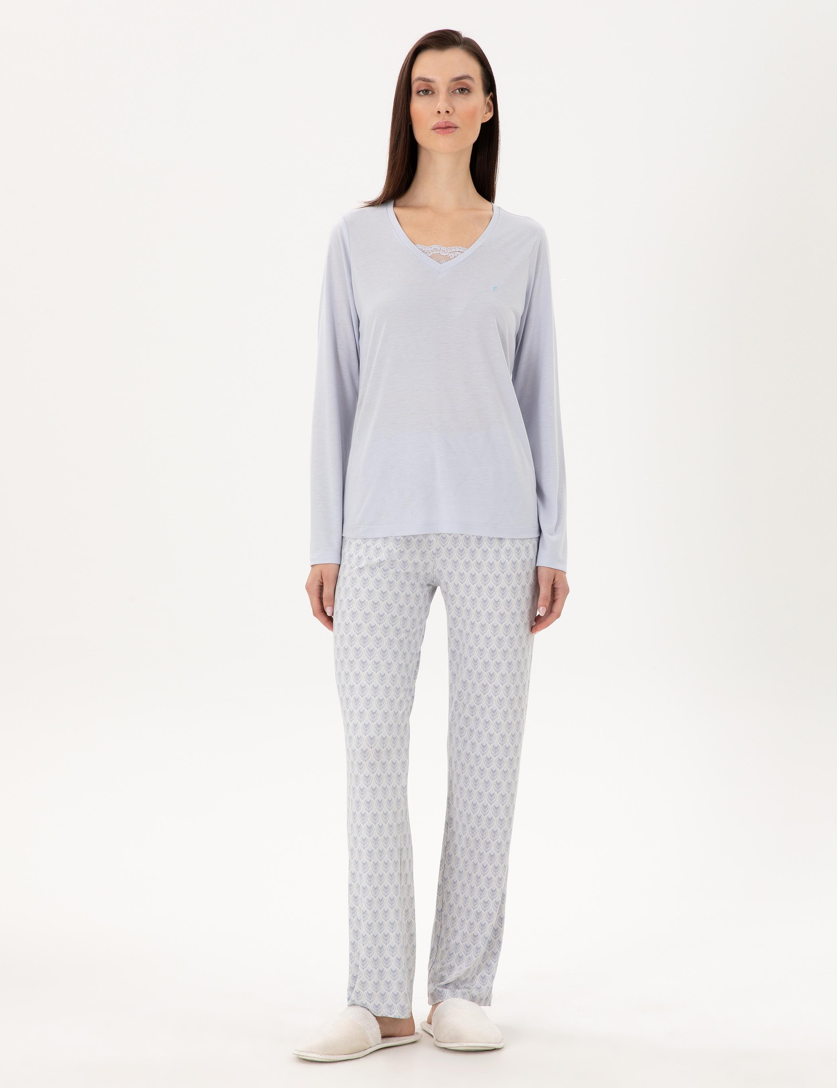 Mavi Pijama Takımı