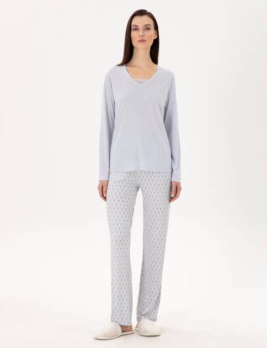 Mavi Pijama Takımı