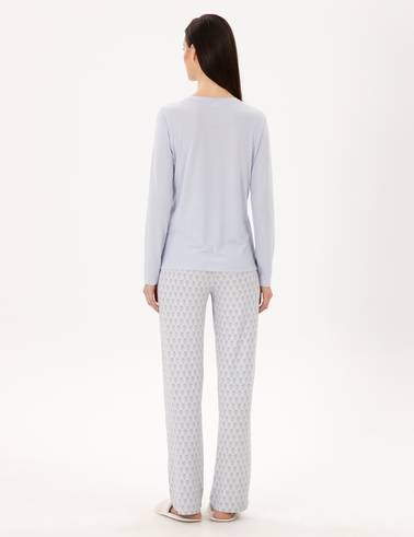 Mavi Pijama Takımı