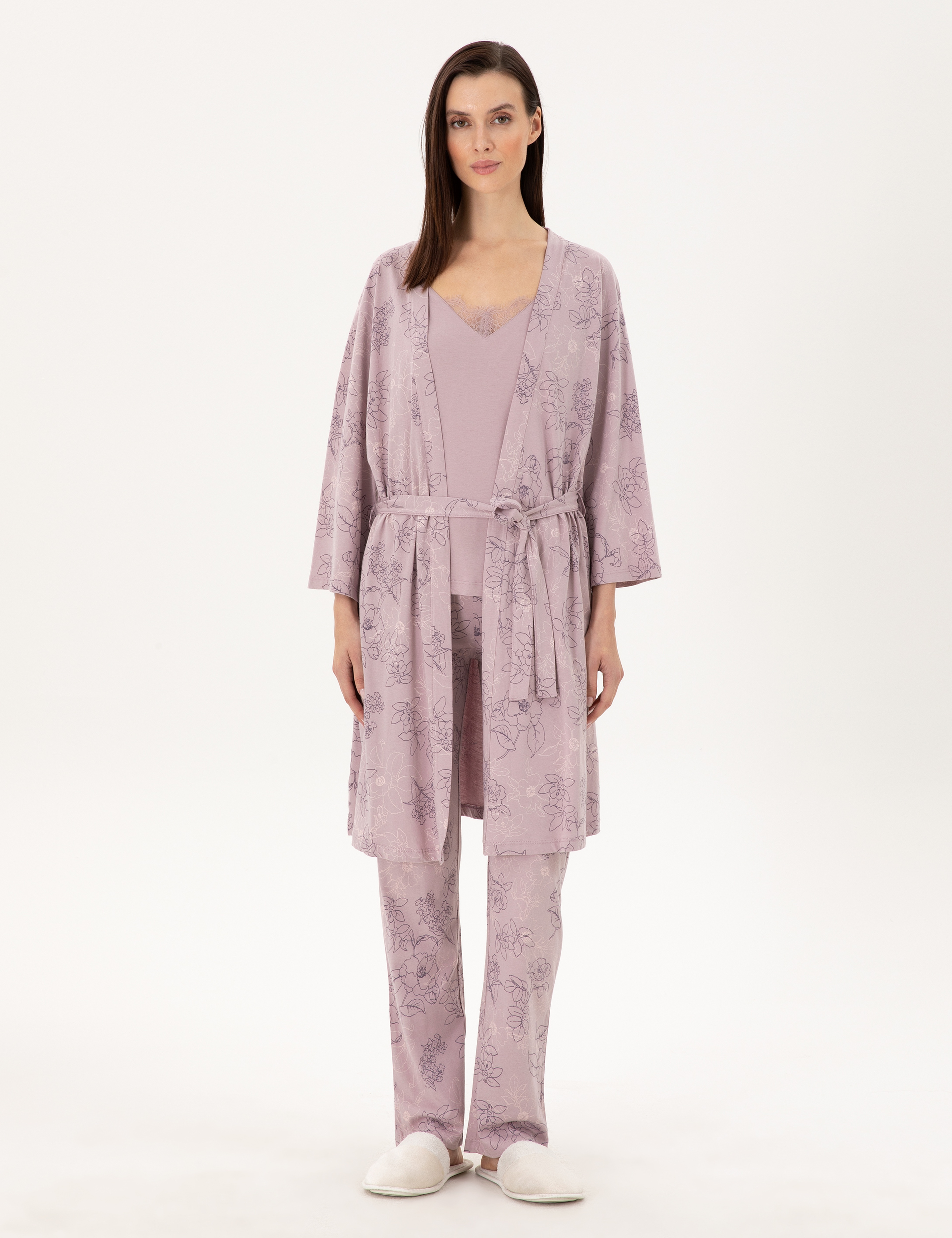 Gül Kurusu Pijama Takımı - Image 1
