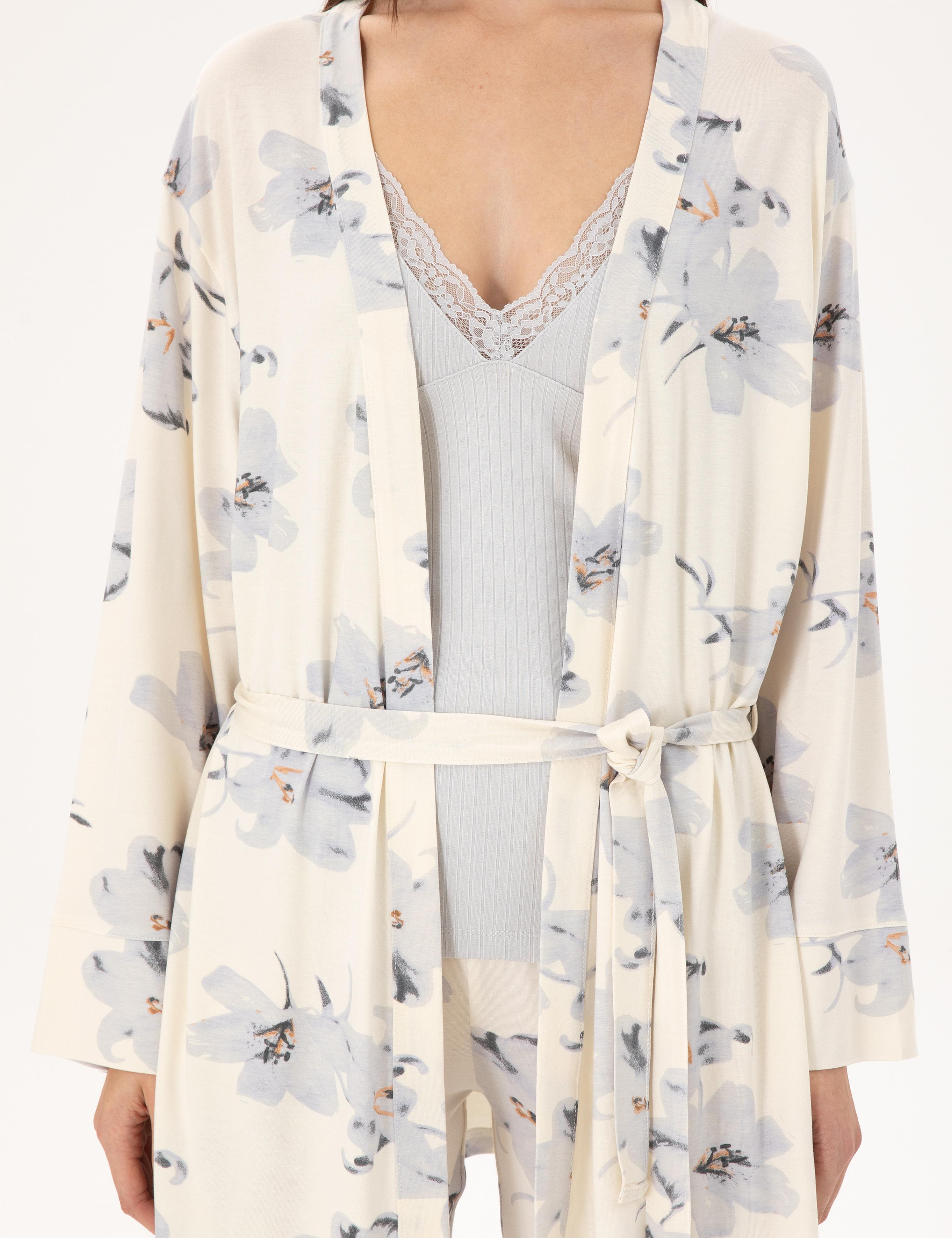 Mavi 3'lü Pijama Takımı