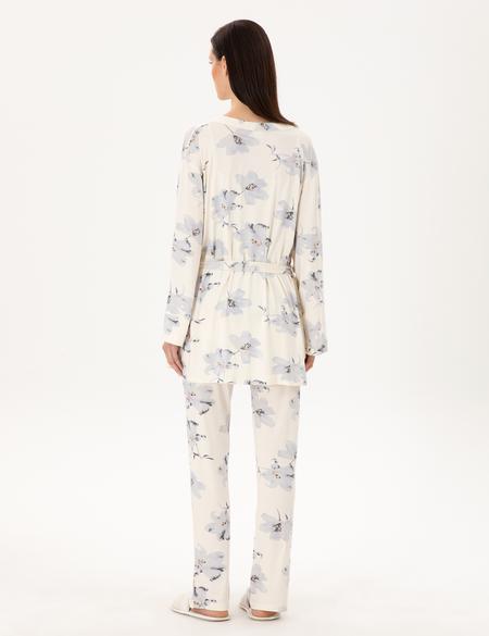 Mavi 3'lü Pijama Takımı - 50311314003