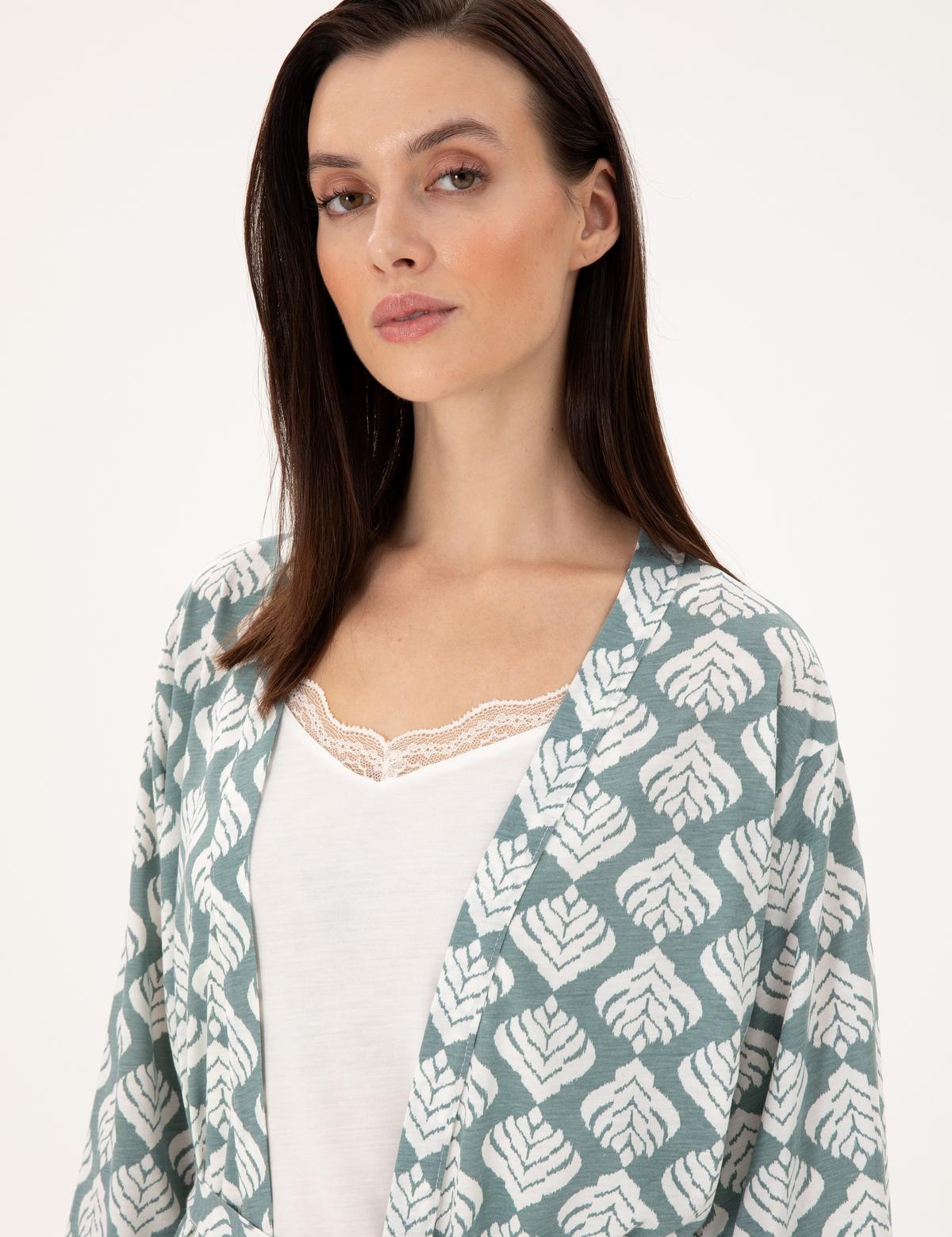 Krem 3'lü Pijama Takımı - 50311315002