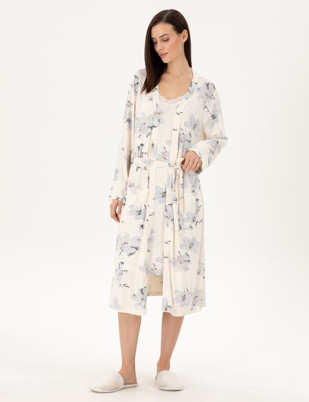 Krem Gecelik & Sabahlık Takım - 50311317001