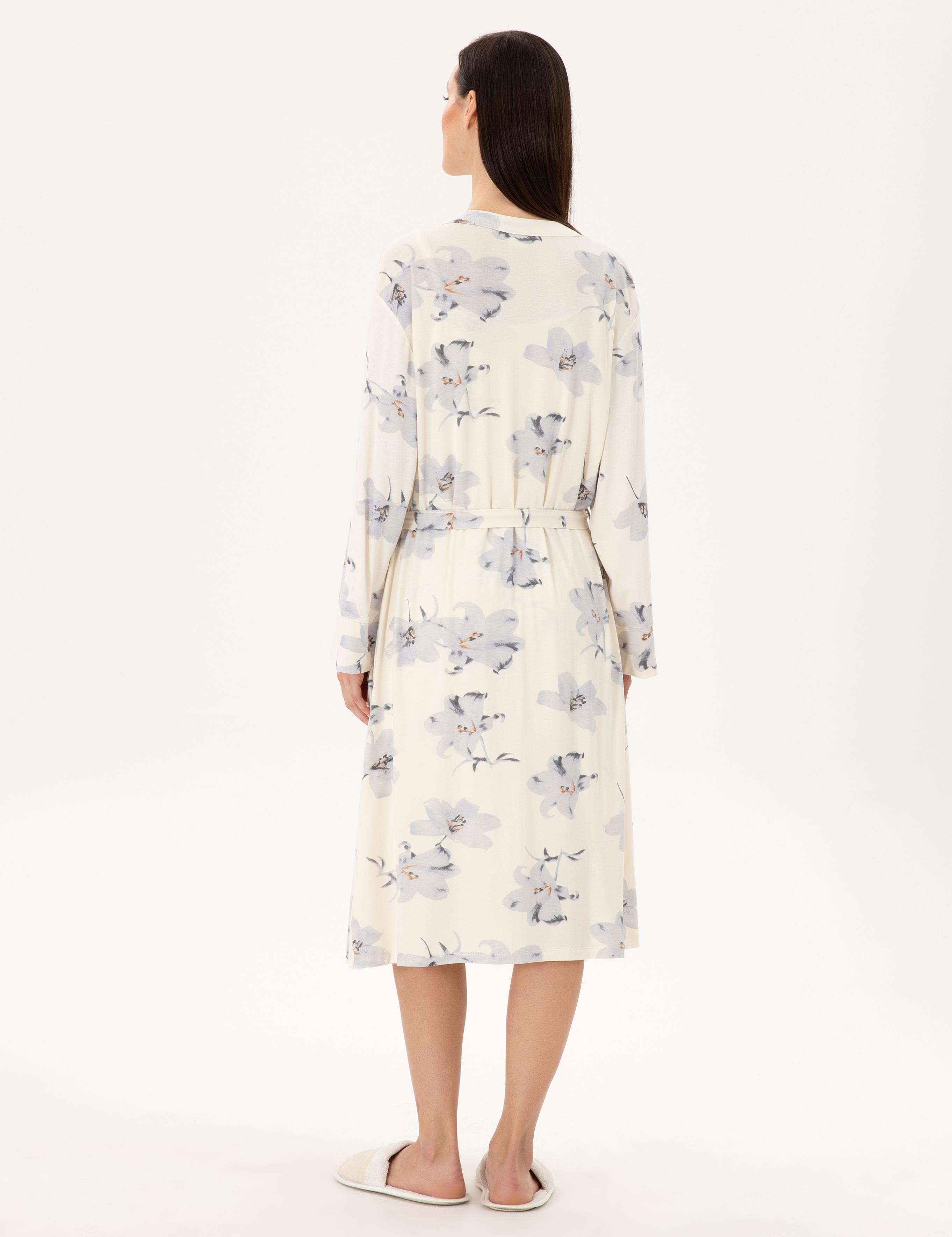 Krem Gecelik & Sabahlık Takım