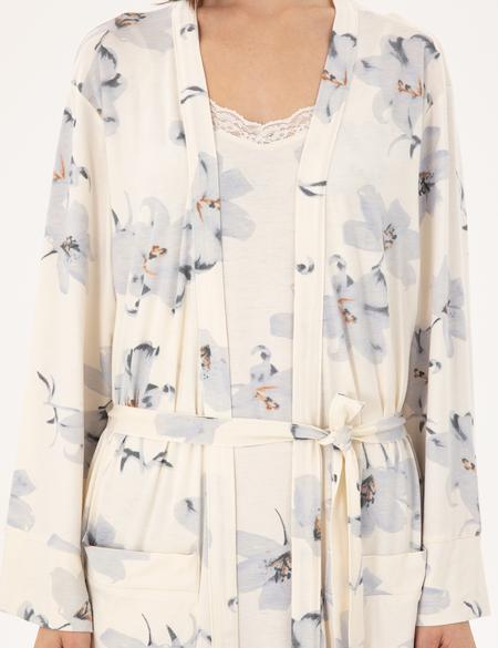 Krem Gecelik & Sabahlık Takım - 50311317001