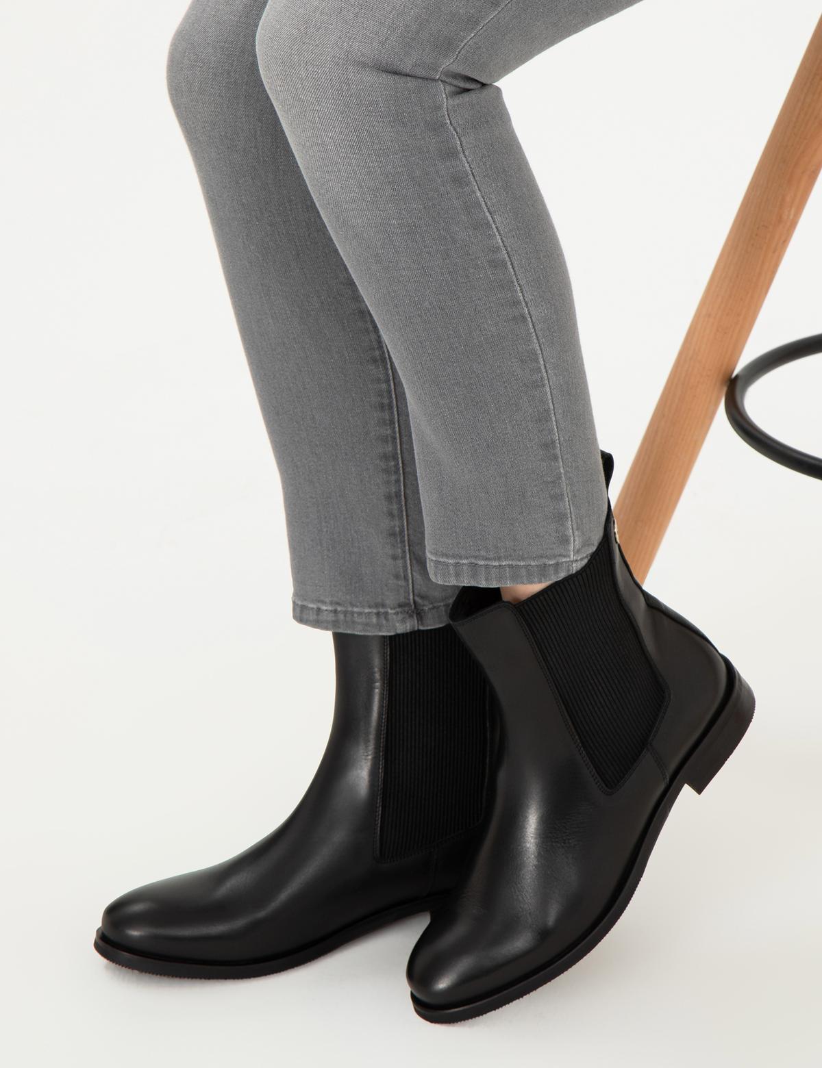 Siyah Lastikli Bot - 50295954004