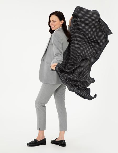 Siyah İpek Şal - 50307747004