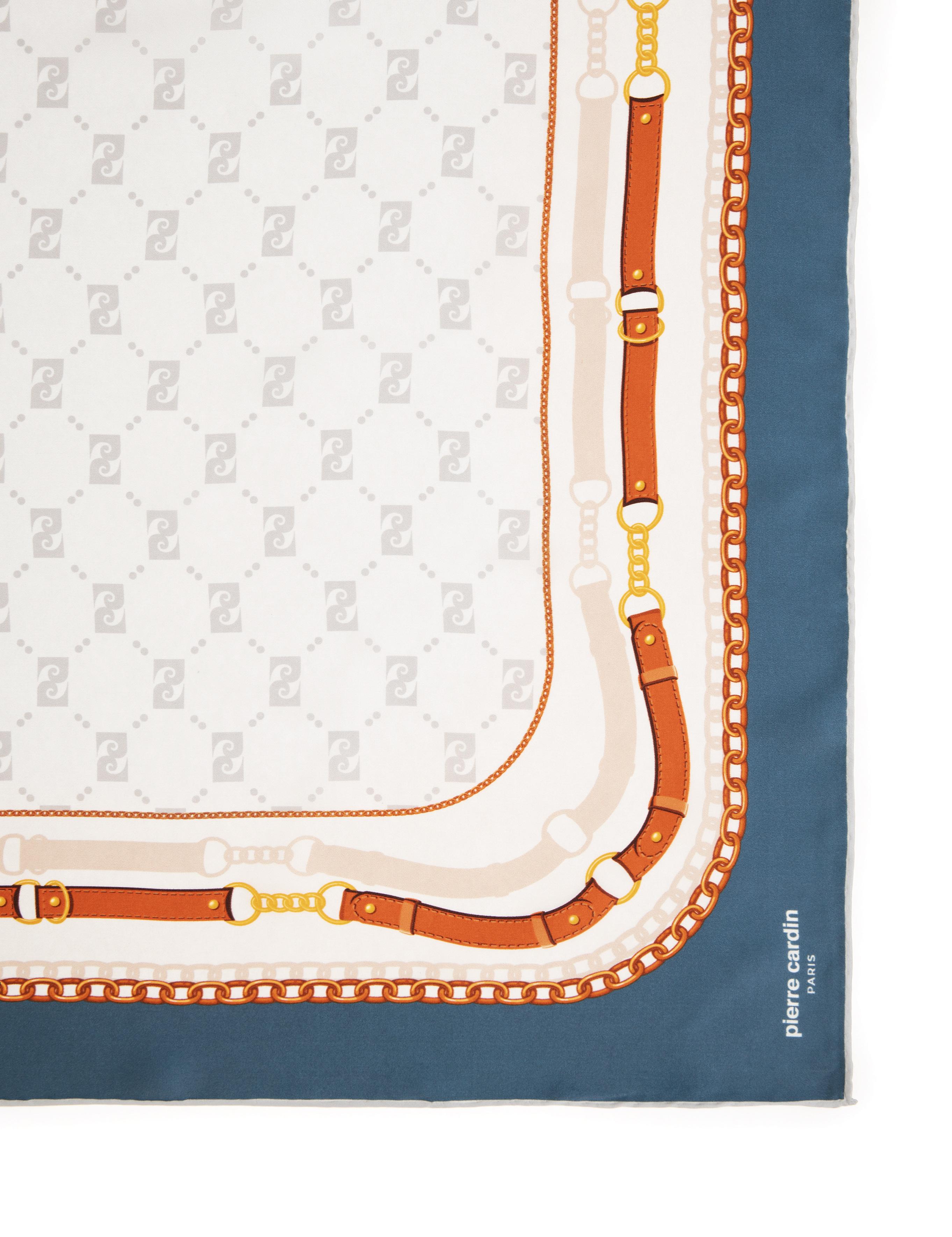 İndigo İpek Eşarp