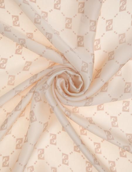 Kahverengi İpek Eşarp - 50307816002