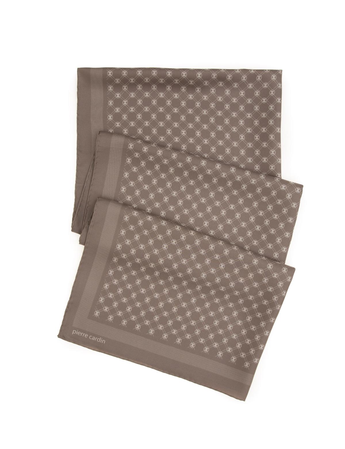 Kahverengi İpek Şal - 50307747003