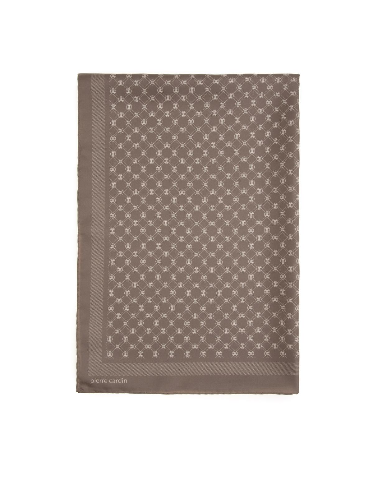 Kahverengi İpek Şal - 50307747003