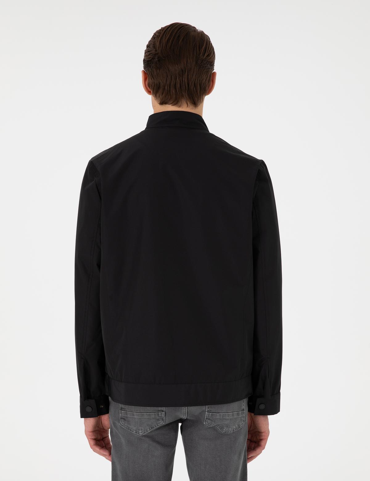 Siyah Mevsimlik Mont - 50297840003