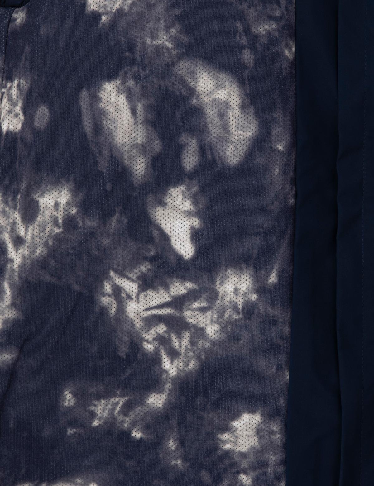 Lacivert Kapüşonlu Şişme Mont - 50292887009