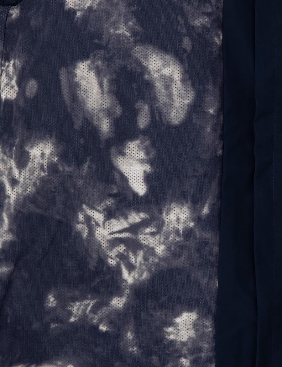 Lacivert Kapüşonlu 3 in 1 Mont