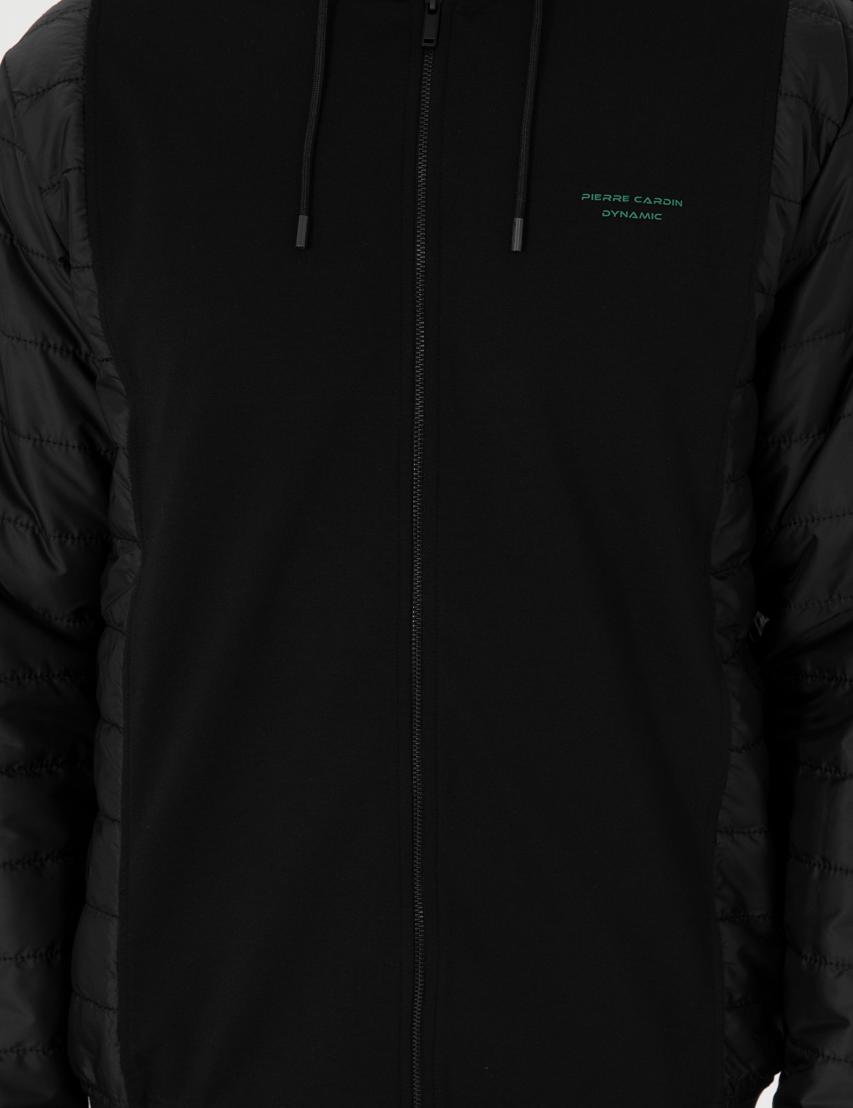 Siyah Regular Fit Örme Hırka