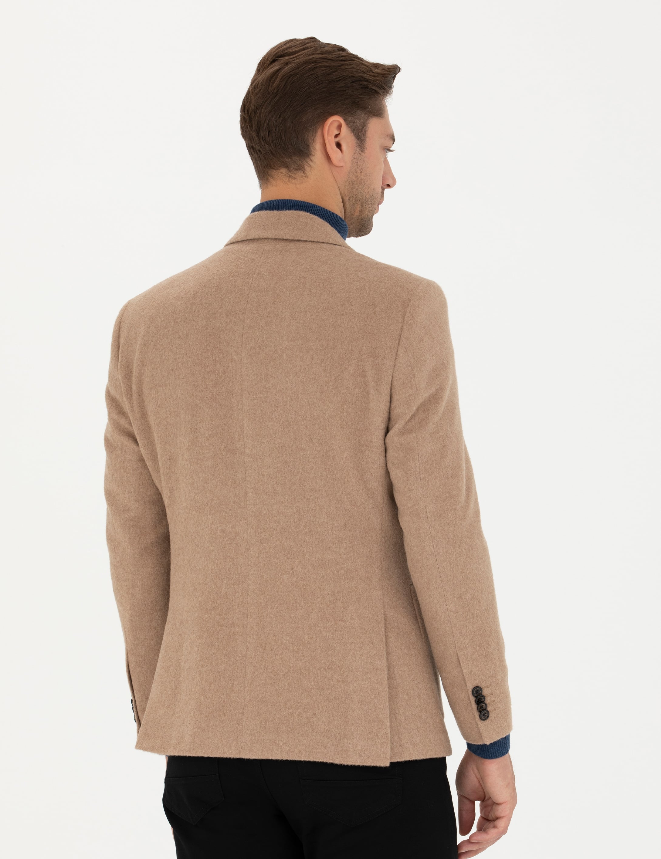 Camel Slim Fit Ceket - 50280563047