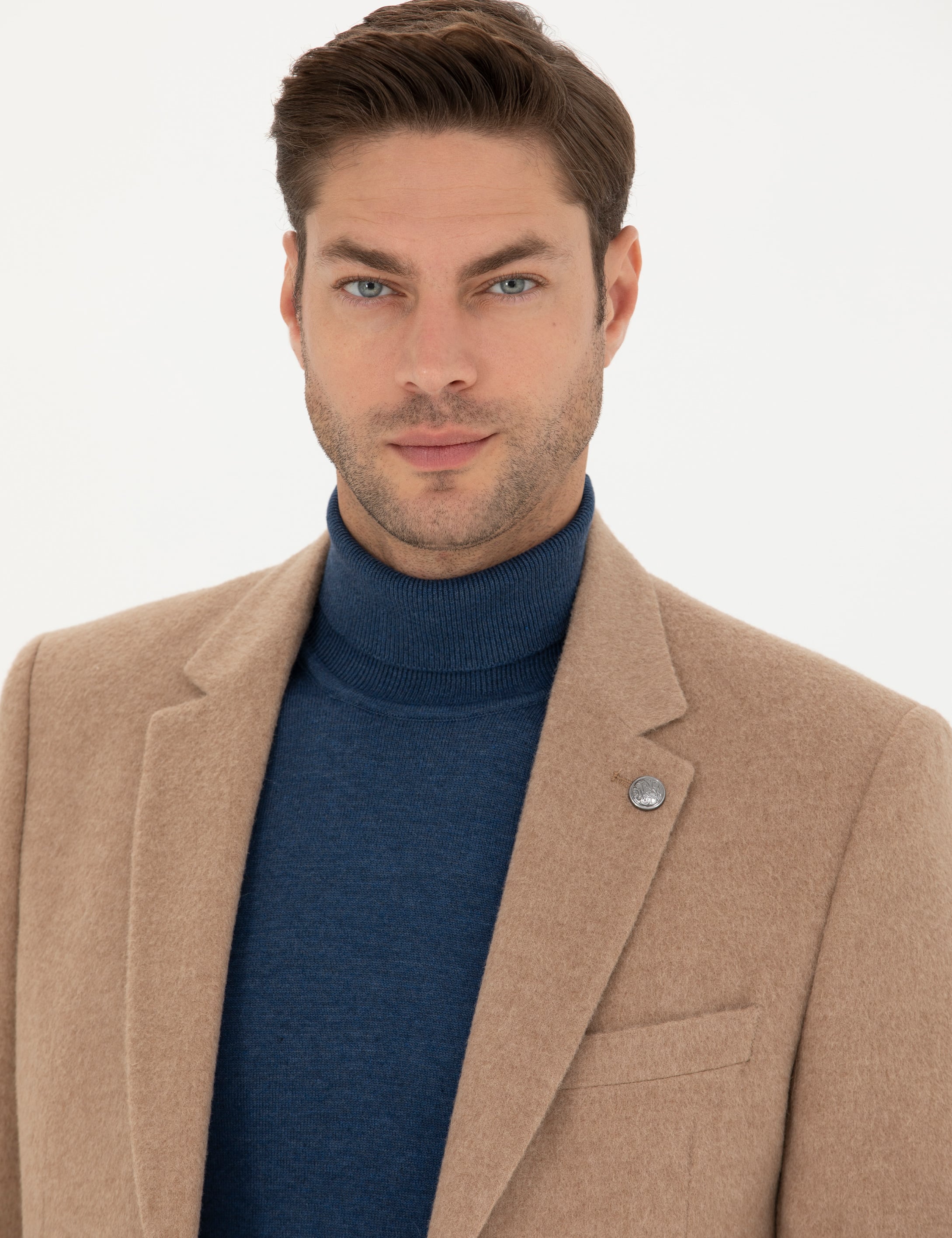 Camel Slim Fit Ceket - 50280563047