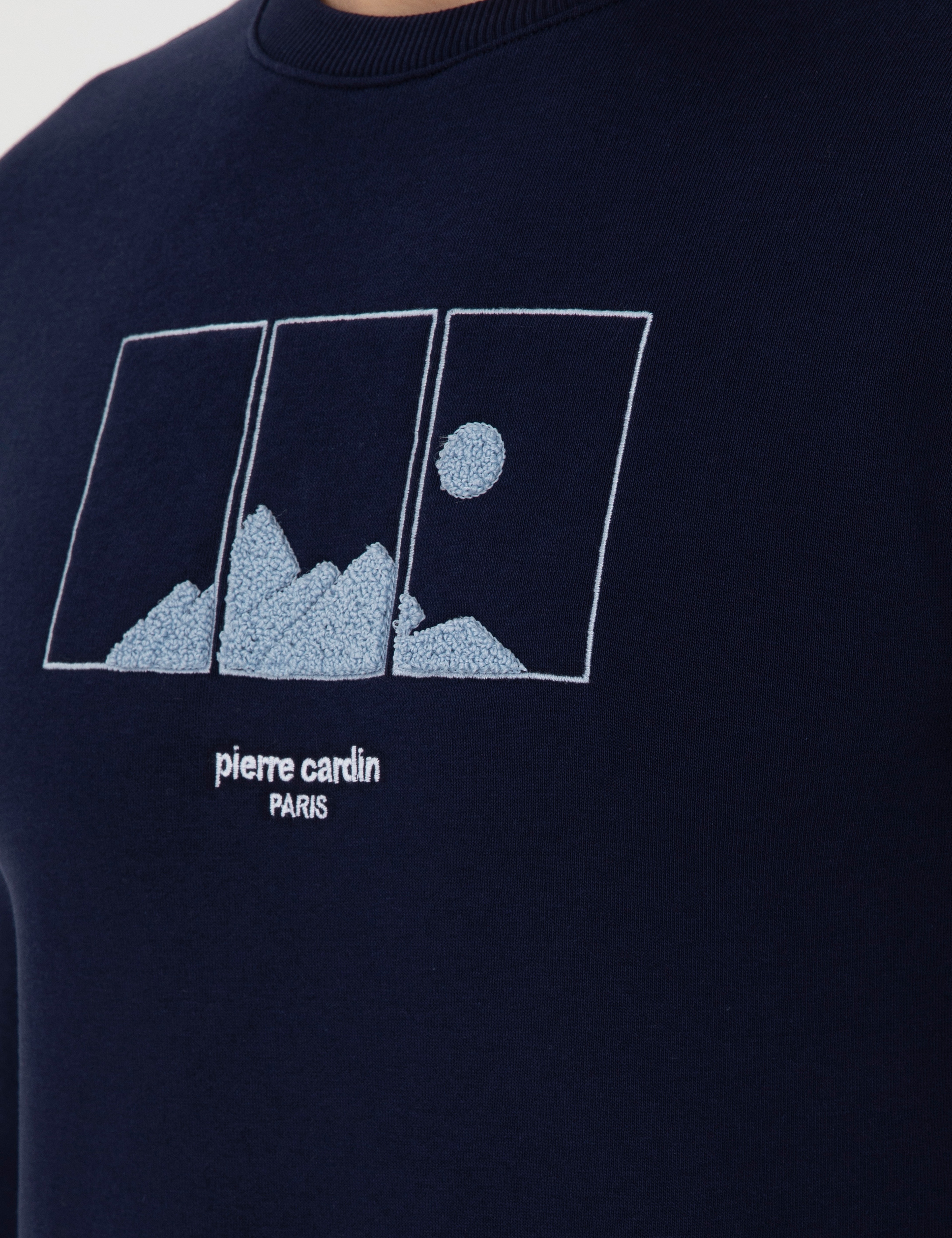 Lacivert Regular Fit Sweatshirt