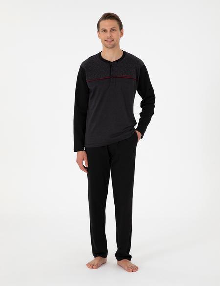 Siyah Pijama Takımı - 50306698001