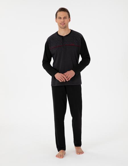 Siyah Pijama Takımı - 50306698001