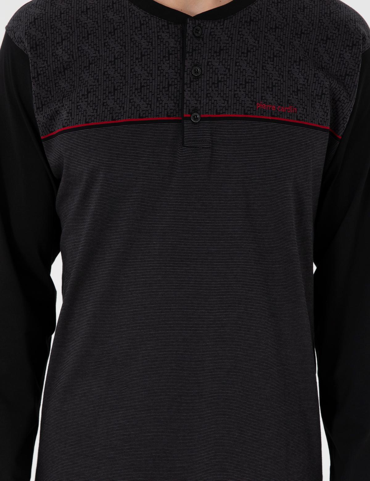 Siyah Pijama Takımı - 50306698001