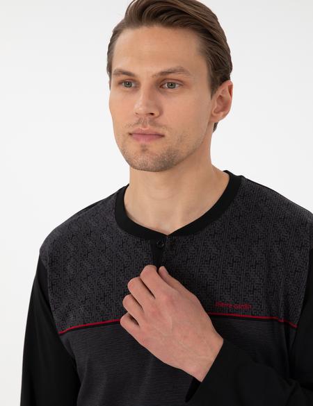 Siyah Pijama Takımı - 50306698001