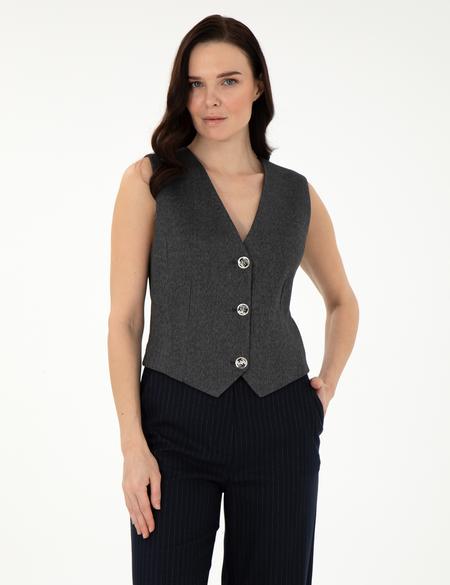 Antrasit Yelek - 50296088006