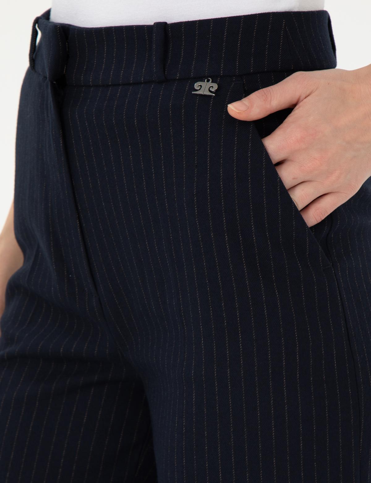 Lacivert Kumaş Pantolon - 50290989028