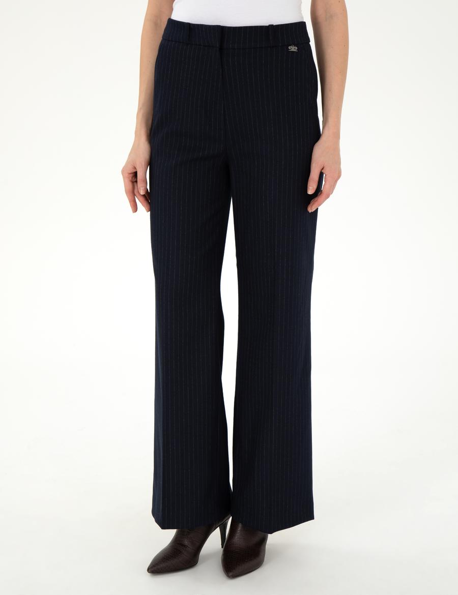 Lacivert Kumaş Pantolon