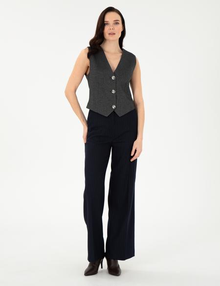 Lacivert Kumaş Pantolon - 50290989028