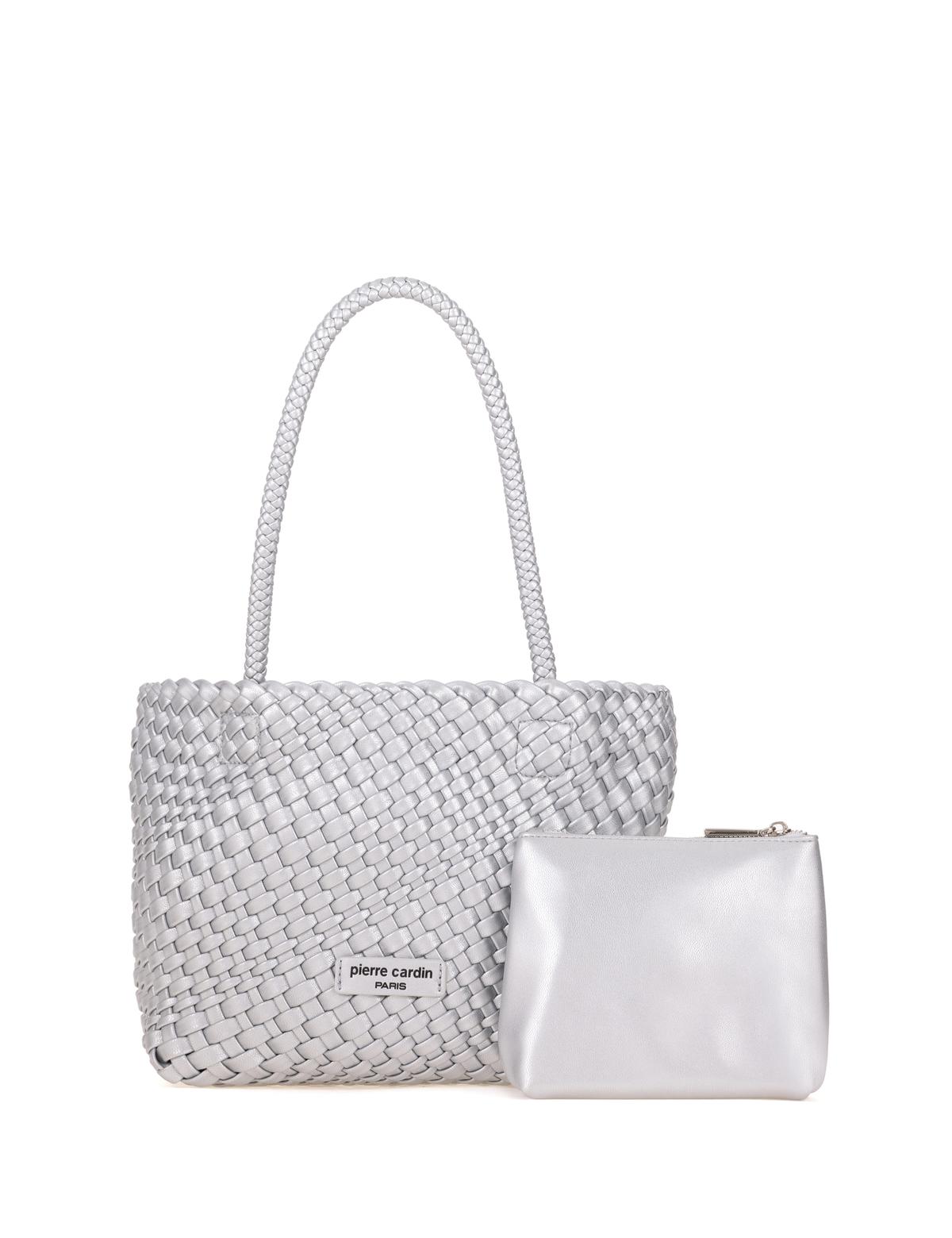 Gri Omuz Çantası - 50312317003