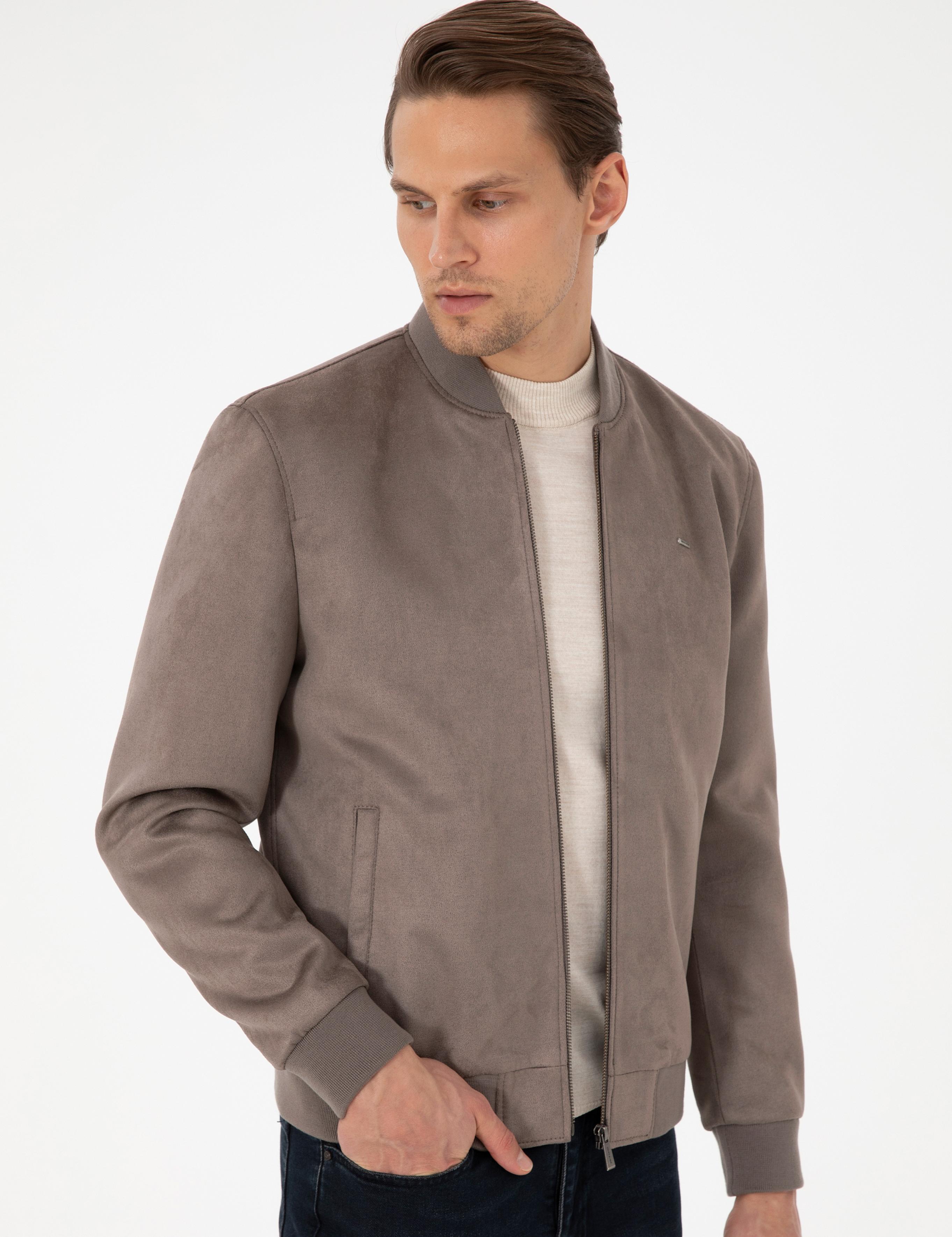 Taş Suni Deri Ceket