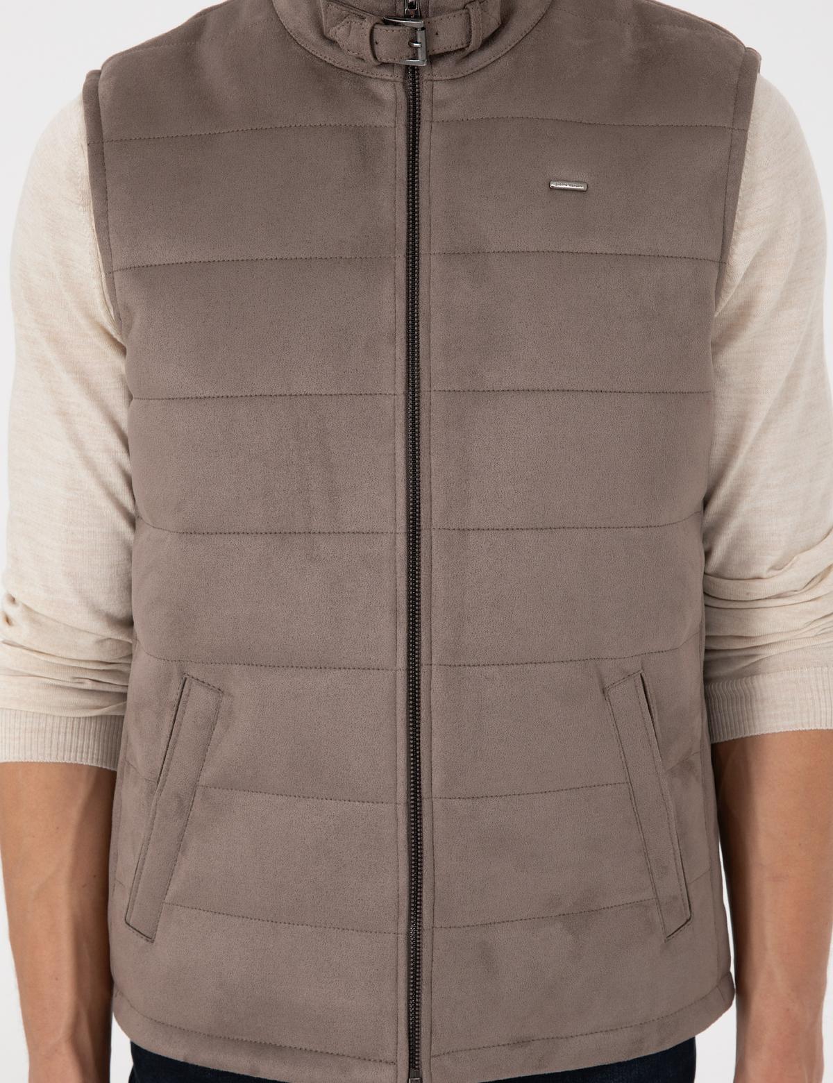 Taş Deri Yelek - 50300552010