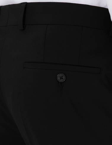Siyah Slim Fit Kumaş Pantolon