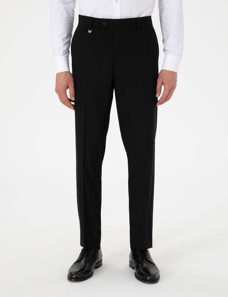 Siyah Slim Fit Kumaş Pantolon - 50306774027