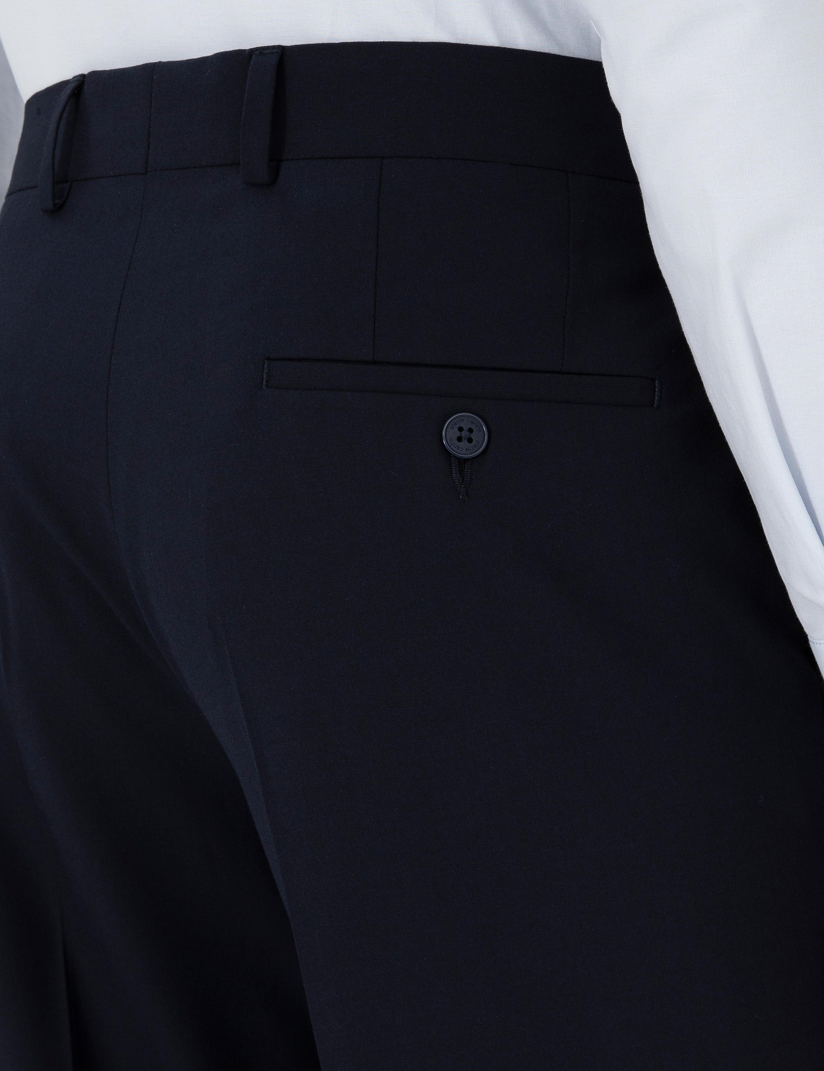 Lacivert Slim Fit Kumaş Pantolon