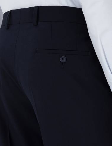 Lacivert Slim Fit Kumaş Pantolon