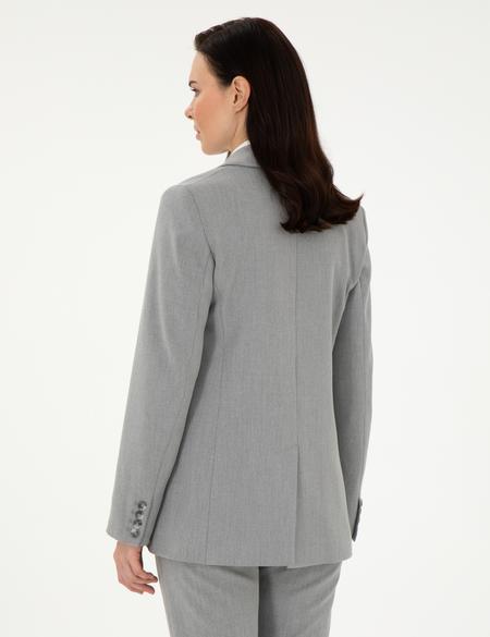Gri Slim Fit Ceket - 50290364010