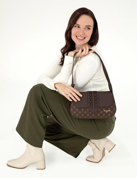 Kahverengi Omuz Çantası - 50296257001