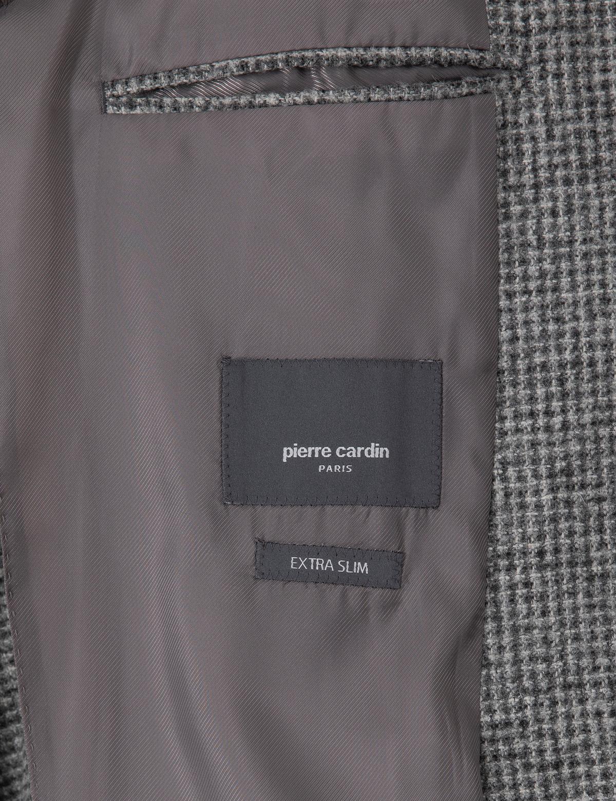 Gri Yün Karışımlı Ex. Slim Fit Ceket - 50291942017