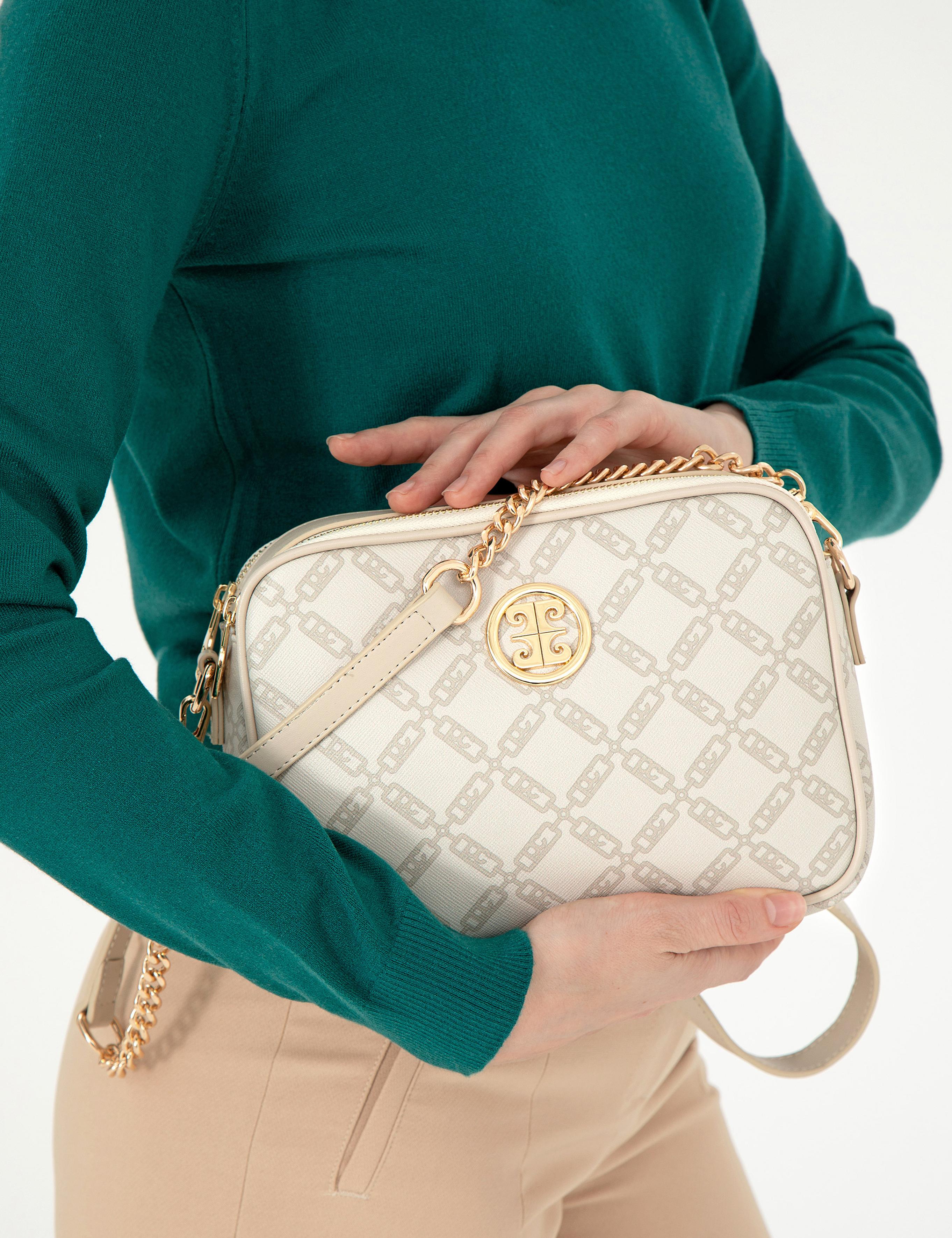 Beyaz Çapraz Çanta