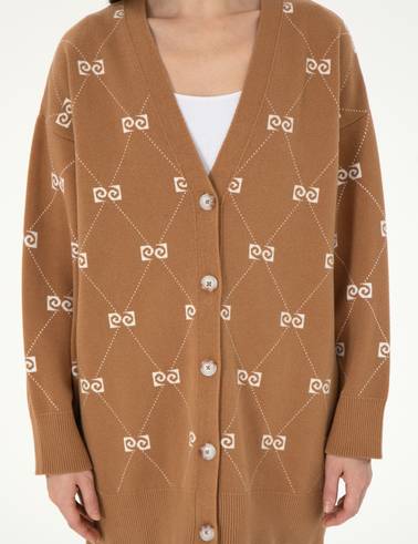 Camel Comfort Fit Triko Hırka