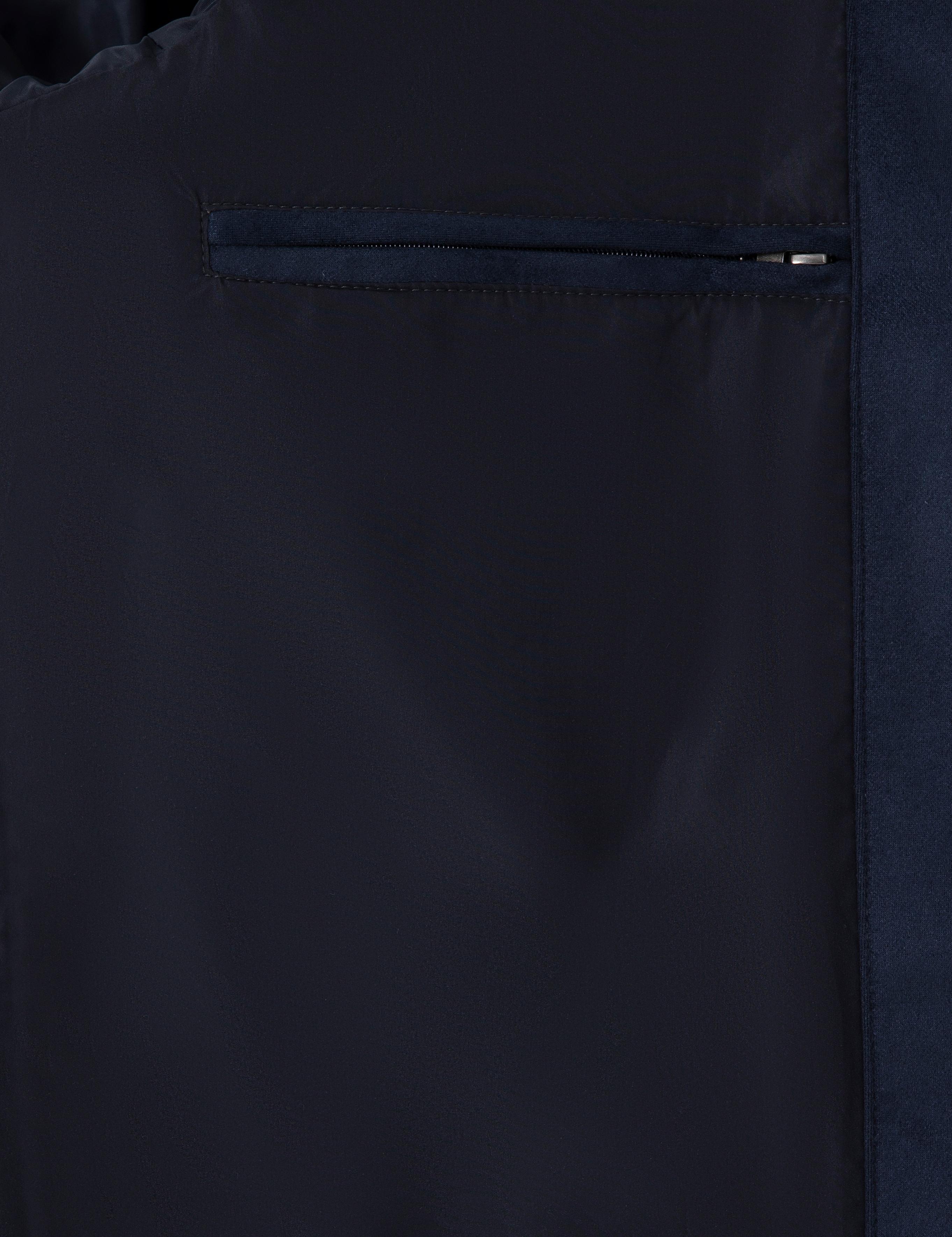 Lacivert Suni Deri Ceket