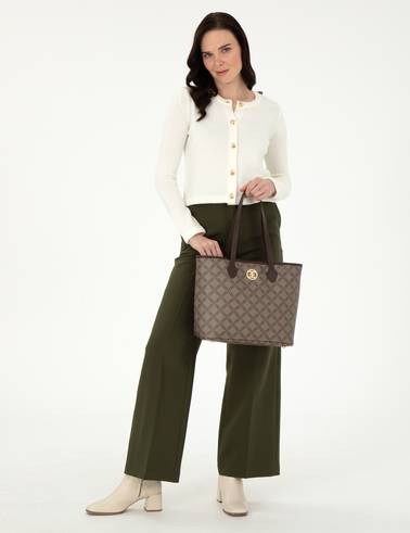 Ekru Crop Top Triko Hırka