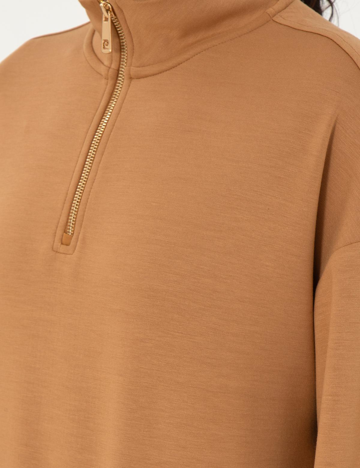 Camel Regular Fit Modal Kumaş Sweatshirt - 50308116008