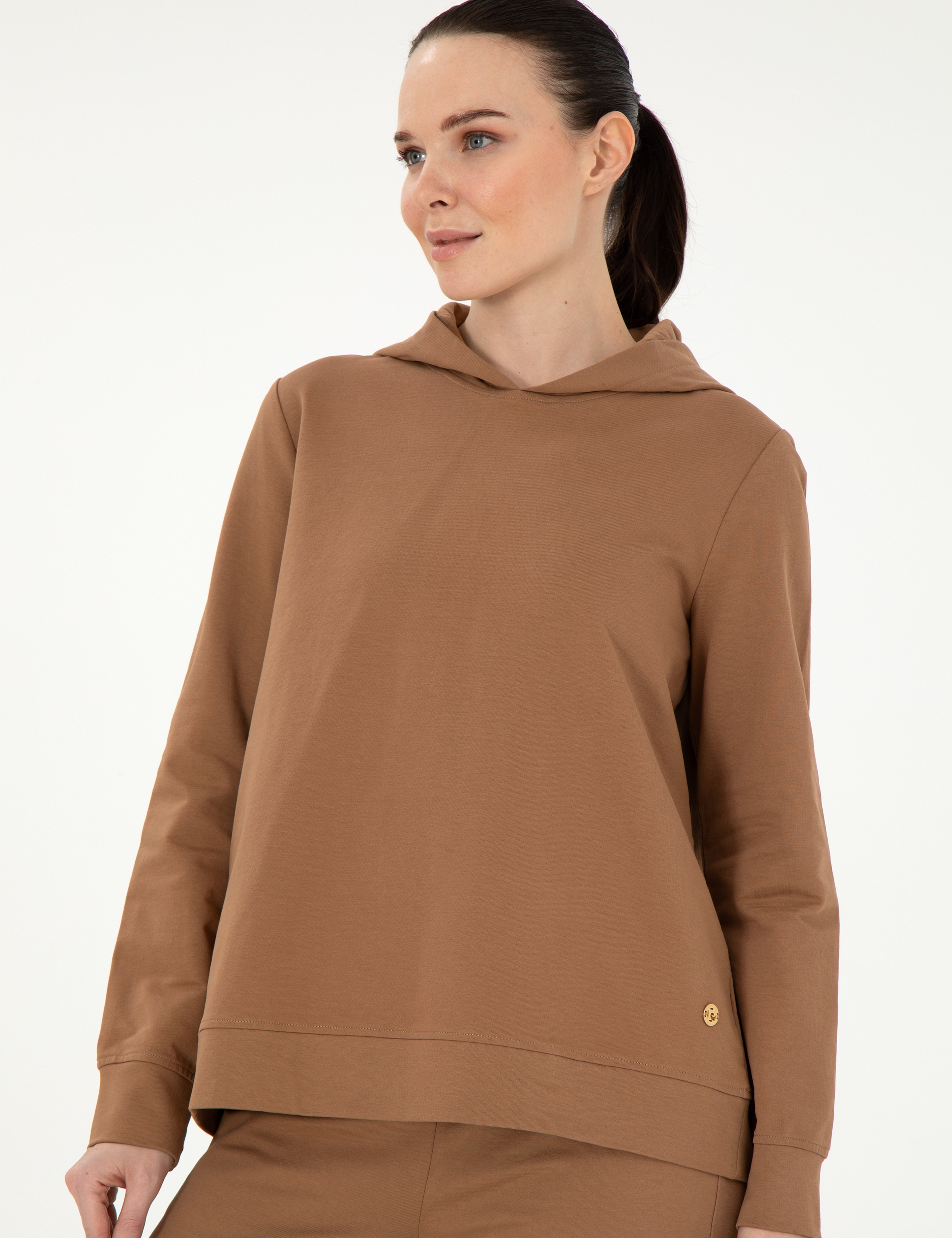 Coconut Oversize Kapüşonlu Sweatshirt - Image 3