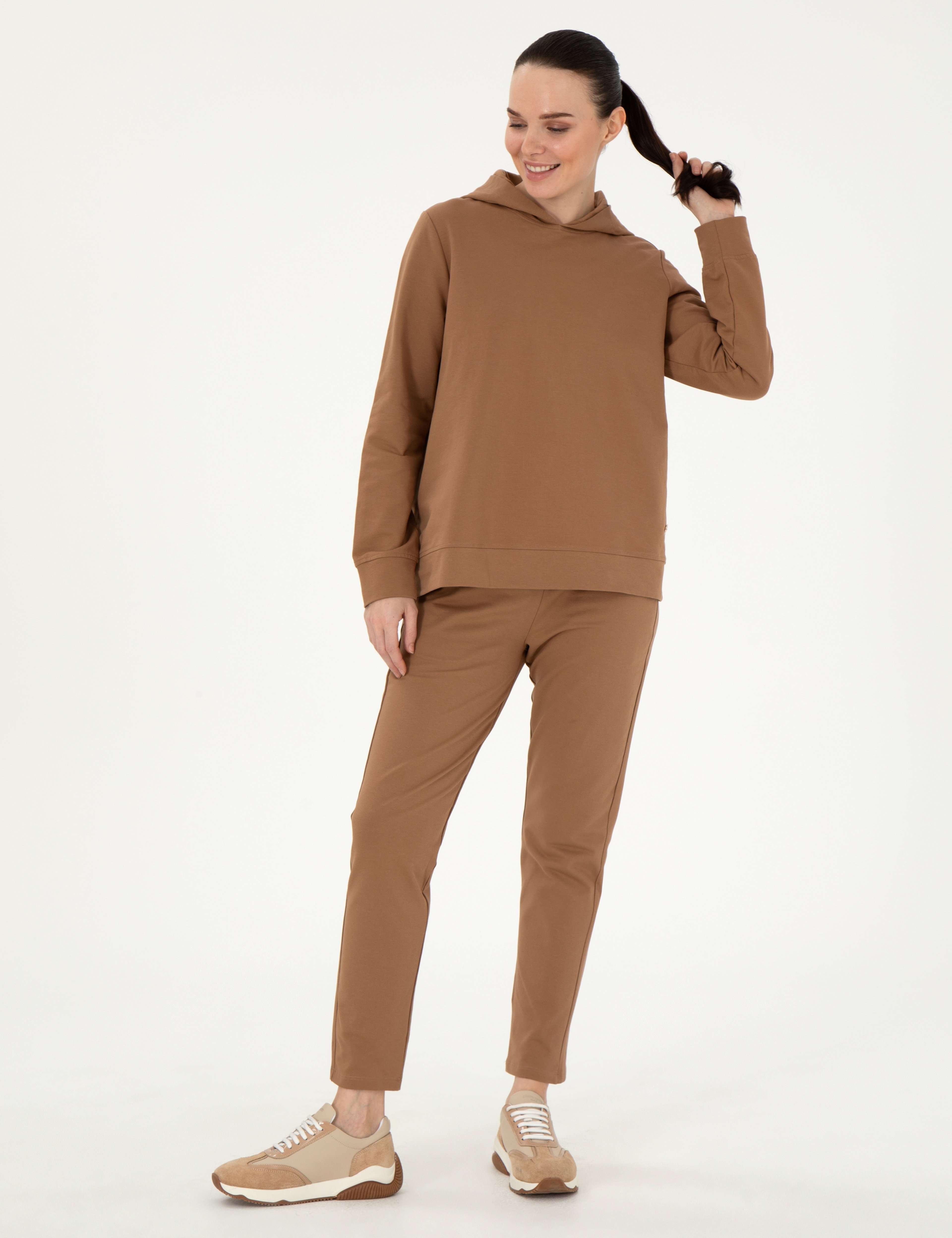 Coconut Oversize Kapüşonlu Sweatshirt - Image 4